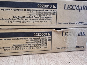 Lexmark toner 22Z0009 22Z0010