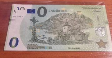 Banknot 0 Euro-Zakopane