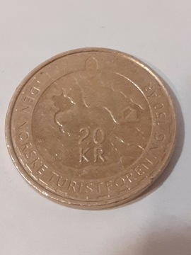 Norwegia 20 koron 2018