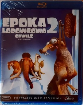 EPOKA LODOWCOWA 2: ODWILŻ (BLU-RAY) NOWY FOLIA