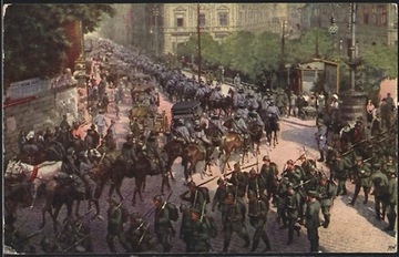 PRZEMYŚL  Wkroczenie sprzymierzonego wojska 1915