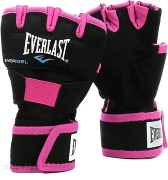 Rękawice WEWNĘTRZNE Everlast BLACK/PINK Nowe