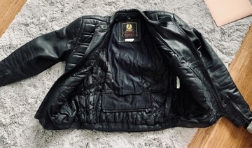 Kurtka skórzana motocyklowa Belstaff 80’s ciężka 