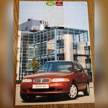 Land Rover / Rover times Herbst 1995 magazyn bdb