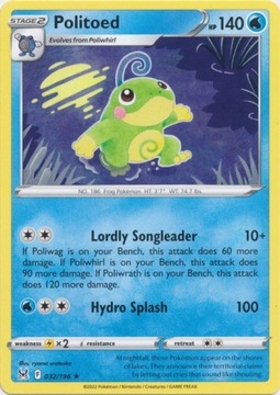 Politoed (LOR 032/196) Rare