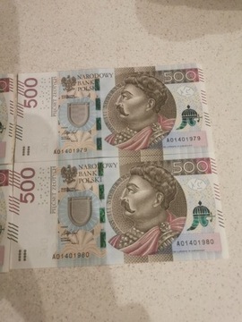 Banknoty seria A00... A01