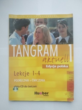 Tangram 1 aktuell -Lekcje 1-4 podręcznik+ćwiczenia