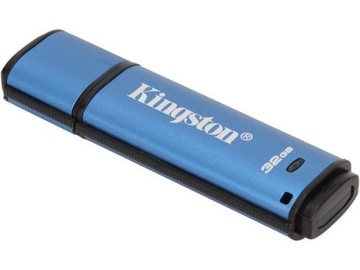 Kingston 32GB  DataTraveler VP30 AES Encrypted USB