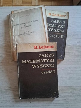 Zarys matematyki wyższej Leitner Cz 1-3