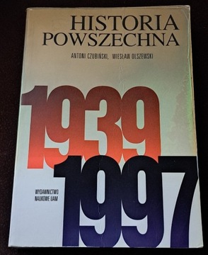 Historia powszechna  1939- 1997.