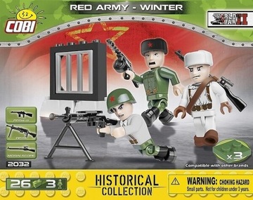 Klocki COBI-2032 Red Army-Winter ***UNIKAT*** 