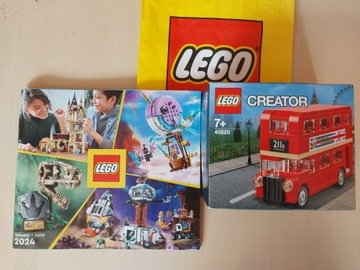 LEGO Creator 40220 Lonon Bus + katalog 