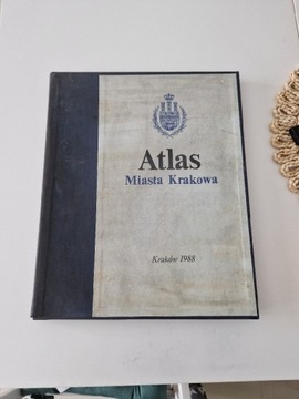 Atlas Krakowa z 1988 roku