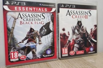 Assassins Creed 2 + Blasck Flag PS3