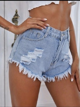 Shorty jeansowe S 36