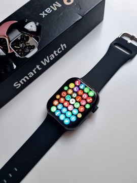 Smartwatch Series S9 Max czarny