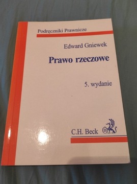 Prawo rzeczowe. Stan bdb. C.H. Beck