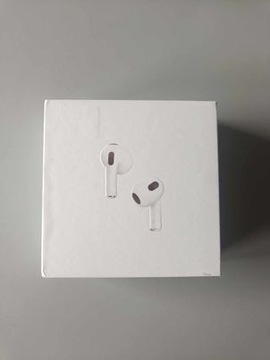 Słuchawki bezprzewodowe airpods 3 generacji