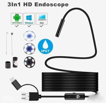 Endoskop kamera USB