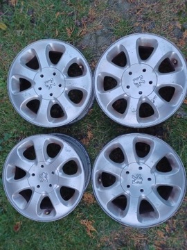 4 felgi alu Peugeot oryginał R15 – 15’’ 4x108