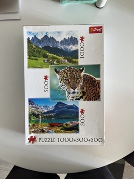 Puzzle Trefl 1000 + 500 + 500 
