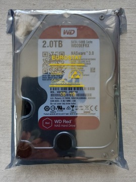 Dysk 2TB Red NAS WD20EFRX SATA 3,5" 5400RPM