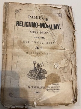 Pamiętnik Religijno-Moralny, 1861, Serya druga