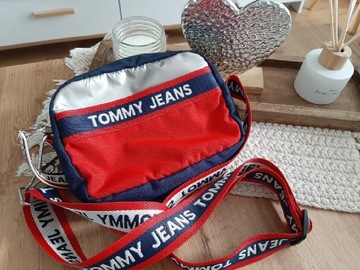 Torebka Tommy hilfiger granatowa 