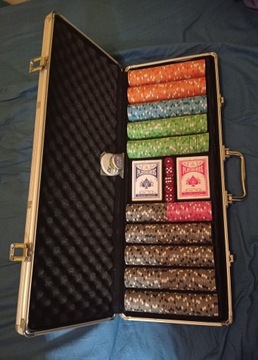 zestaw do pokera 500 żetonów