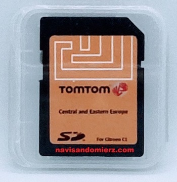 Karta SD Citroen/Peugeot TomTom