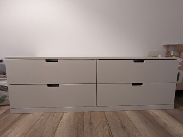 Komoda NORDLI IKEA biała 