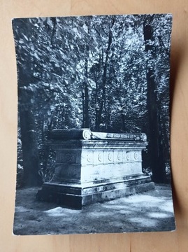 Pocztówka RUCH Puławy park sarkofag Czartoryskich