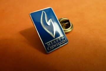 Oświęcim Logo pin przypinka