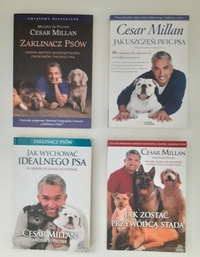 Zaklinacz psów Cesar Millan x 4