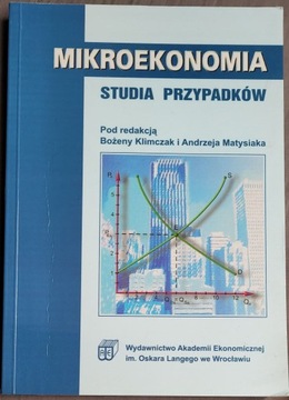 Mikroekonemia Studia przepadków, Klimczak Matysiak