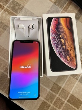 iPhone Xs - 64 GB - GOLD stan b. dobry