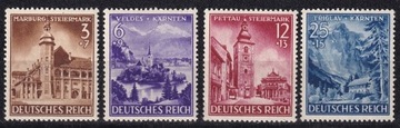 D.Reich** 1941 Mi.806-809 cena 19,90 zł kat.21€