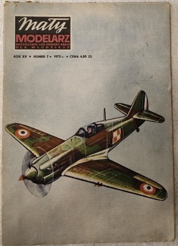 Mały modelarz Dewoitine D-520 7/1972 7/72