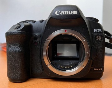 Canon 5D mark II z obiektywem 50mm F1.8 STM