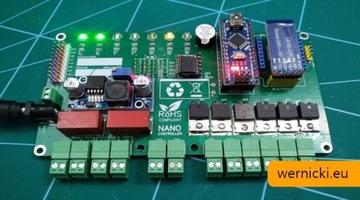Sterownik z Arduino Nano, Wemos D1/Bluetooth, RTC