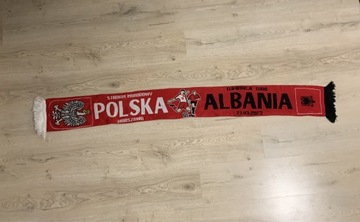 Szalik kibica el EURO 2024 Polska-Albania Narodowy