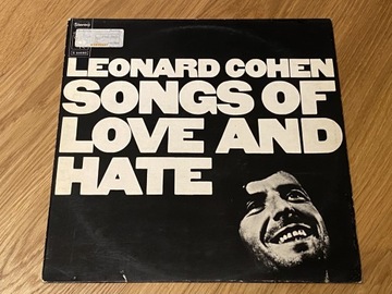 Leonard Cohen Songs of Love & Hate CBS EX-