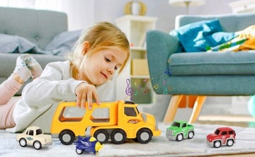 zabawka samochód tir laweta dla dzieci