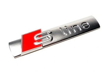 ORYGINALNY EMBLEMAT ZNACZEK LOGO SLINE S-LINE AUDI