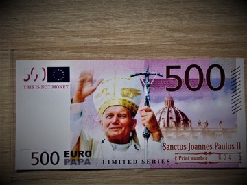 500 EURO JAN PAWEŁ II