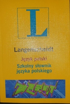 Szkolny słownik języka polskiego 