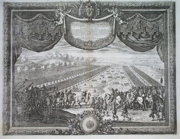 1696 oryginał POTOP Pufendorf ĆMIELÓW Ostrowiec