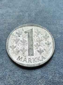 1 markka 1964 Finlandia srebro 