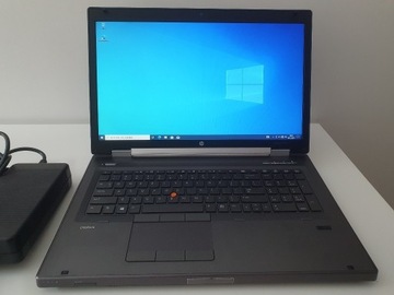 Laptop HP 8770w Intel i7/RAM 16/SSD 120/AMD RADEON