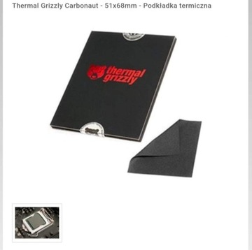 Thermal Grizzly Carbonaut - 51x68mm - Podkładka termiczna